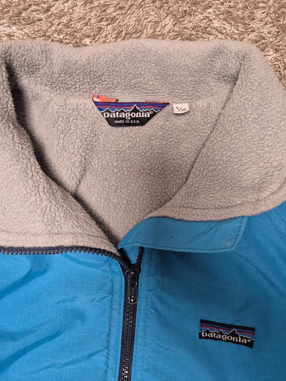 80s 파타고니아 쉘드 신칠라 봄버 자켓(웜업 자켓) 상품이미지2