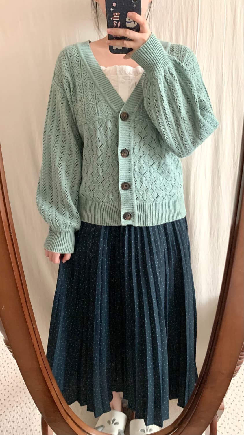 모리걸 도트 뮤트 민트 코디 set 상품이미지4