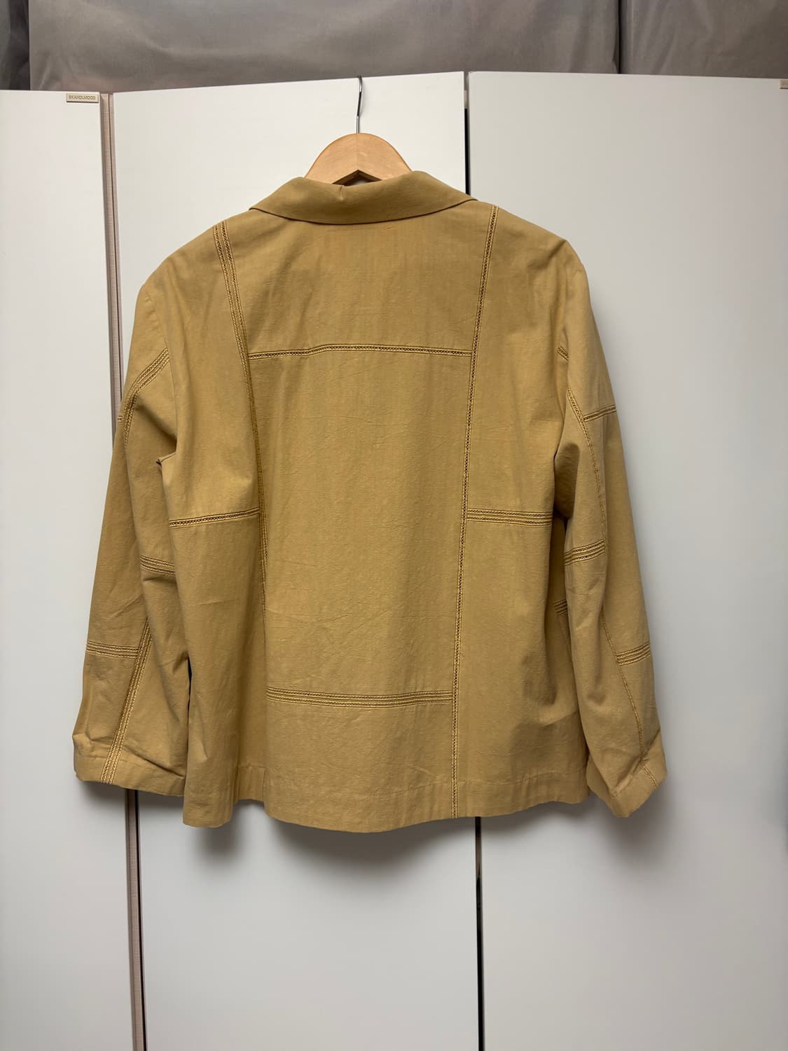 데이바이데이 엠브로더리 자켓 머스타드 상품이미지3