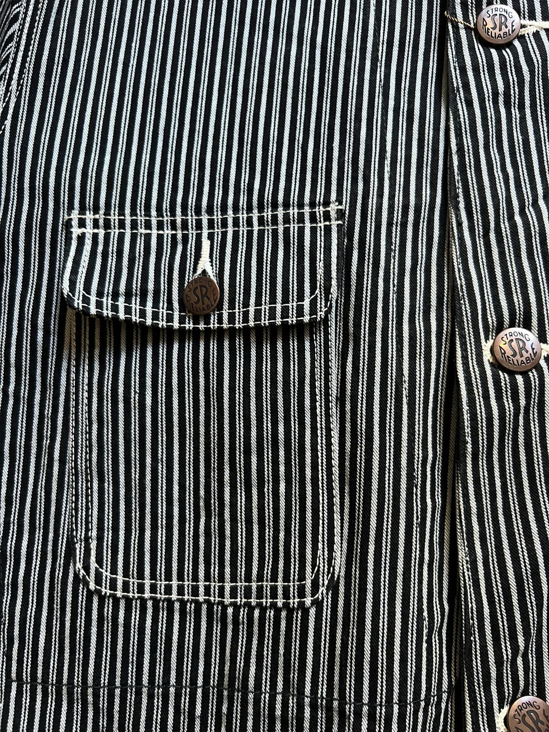 [M]Drum Major 토요엔터프라이즈 히코리 스트라이프 초어 자켓 상품이미지4