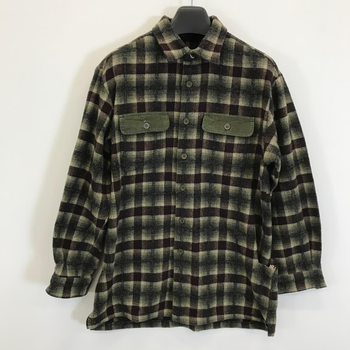 마리떼프랑소와저버 90s 울플란넬 체크셔츠 [95] 상품이미지1