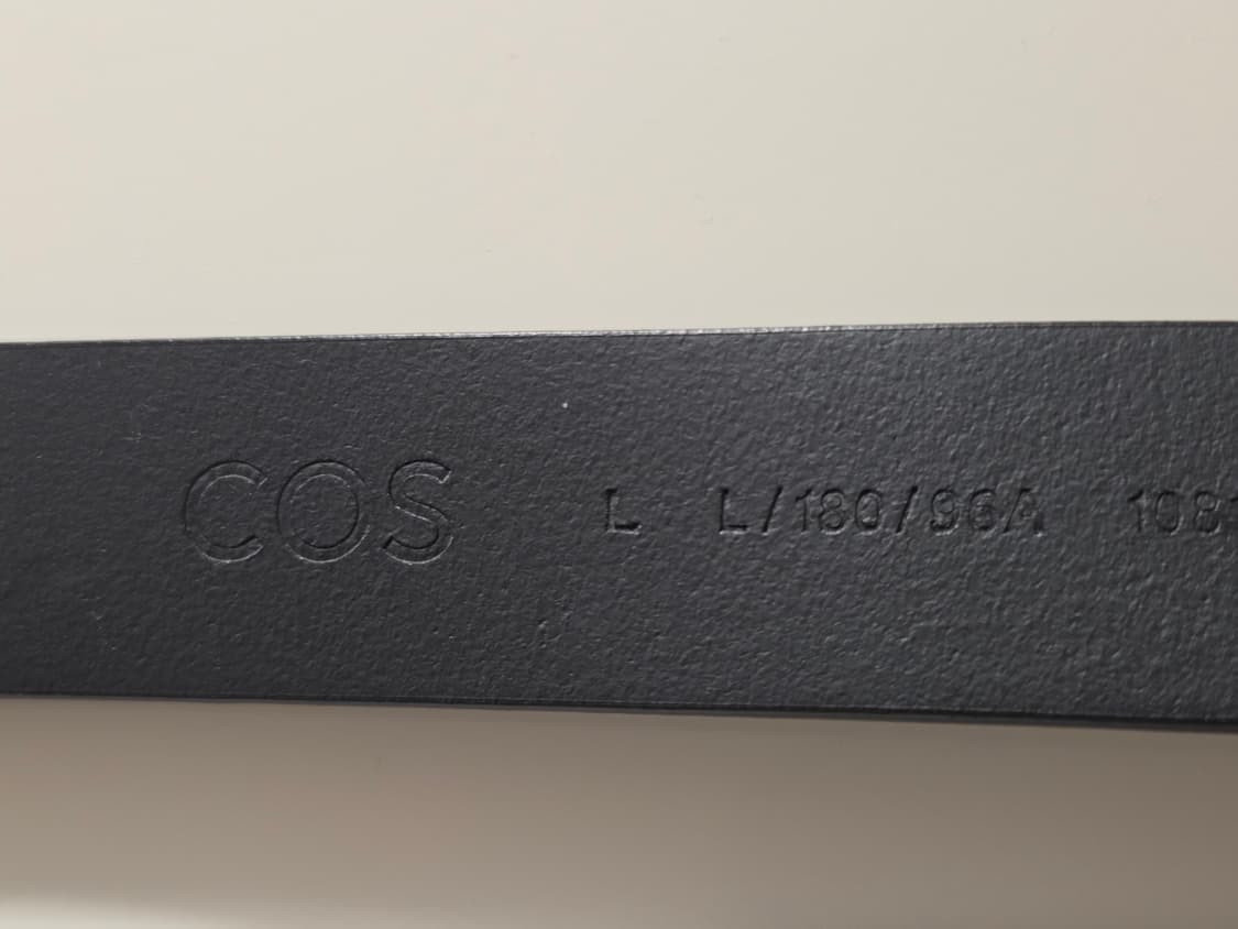 Cos 코스 매트 토널 레더 벨트 가죽 벨트 상품이미지4