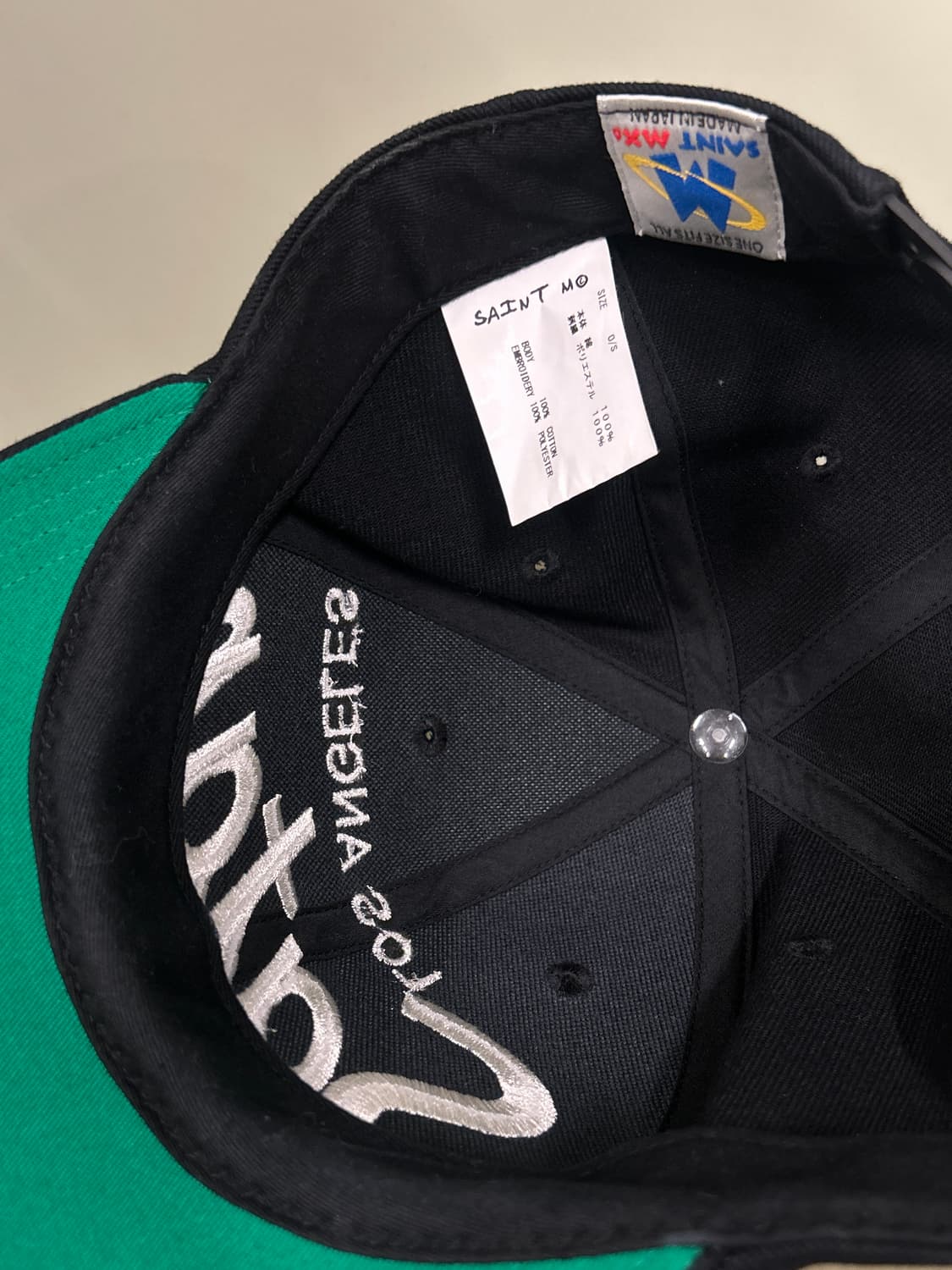 Saint Michael LA Satan Cap Black 상품이미지3