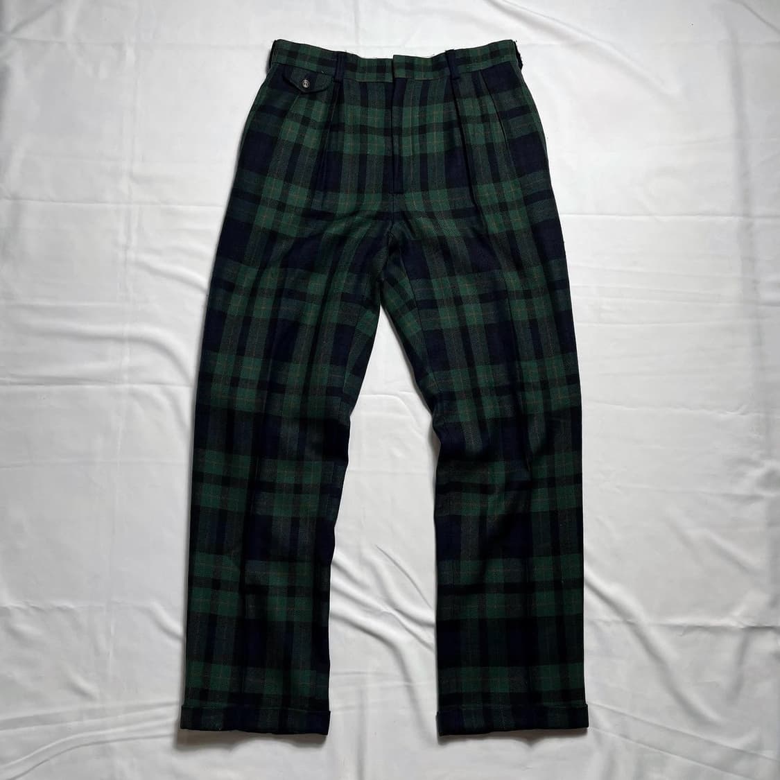 폴로 90’s 블랙와치 울 팬츠 상품이미지1