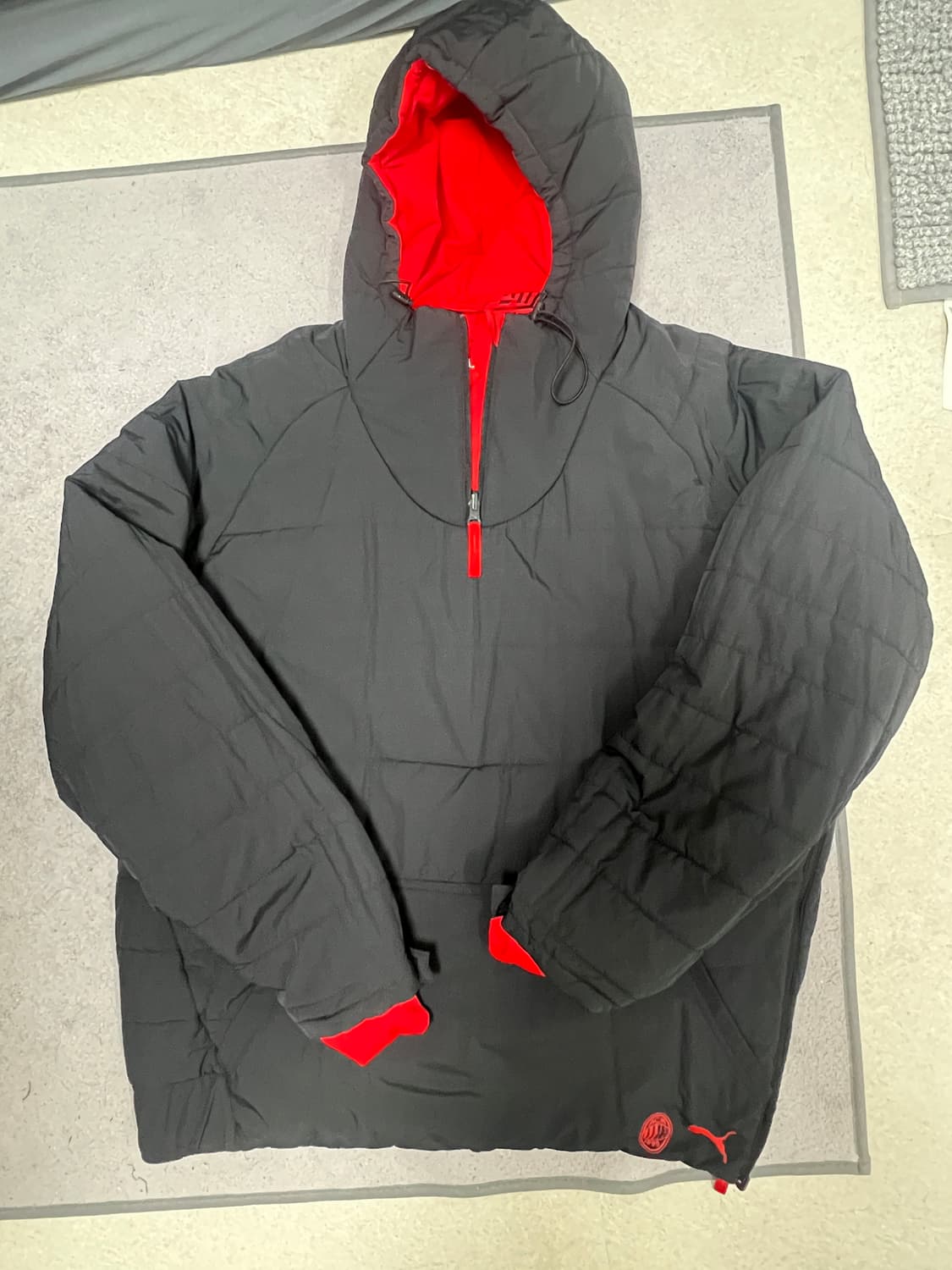 AC밀란 리버시블 패딩 유럽XXL  상품이미지3