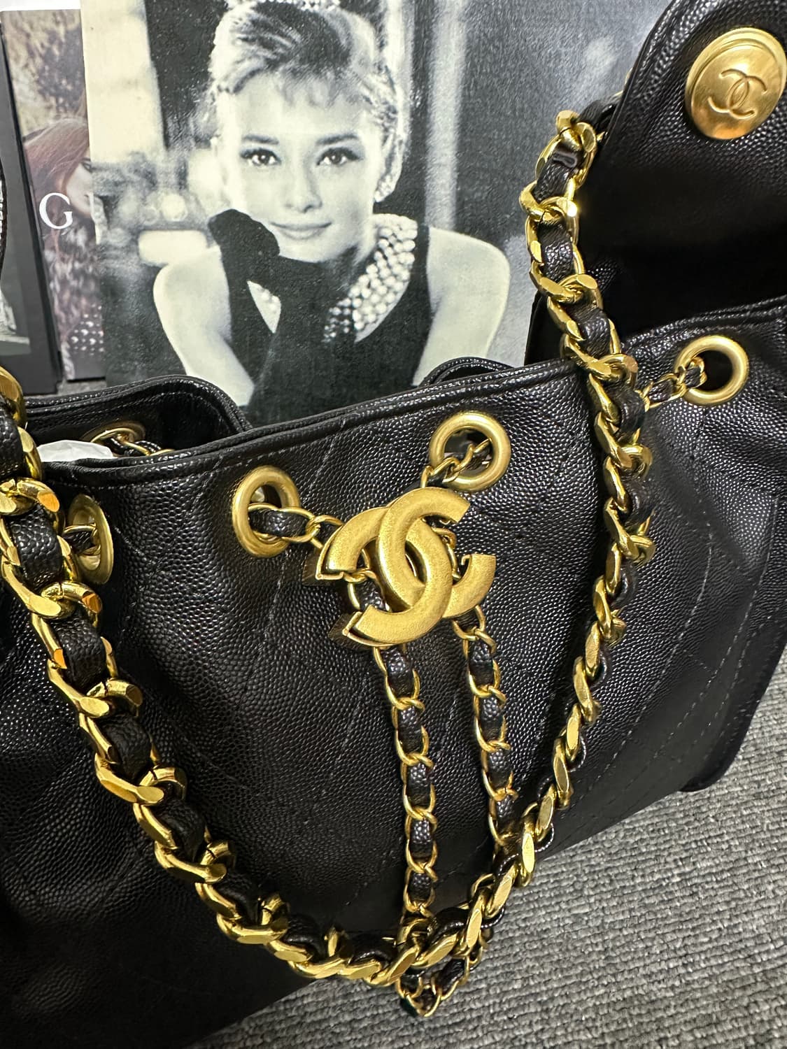 샤넬CC 25 캐비어 스몰 블랙 무료배송 상품이미지9