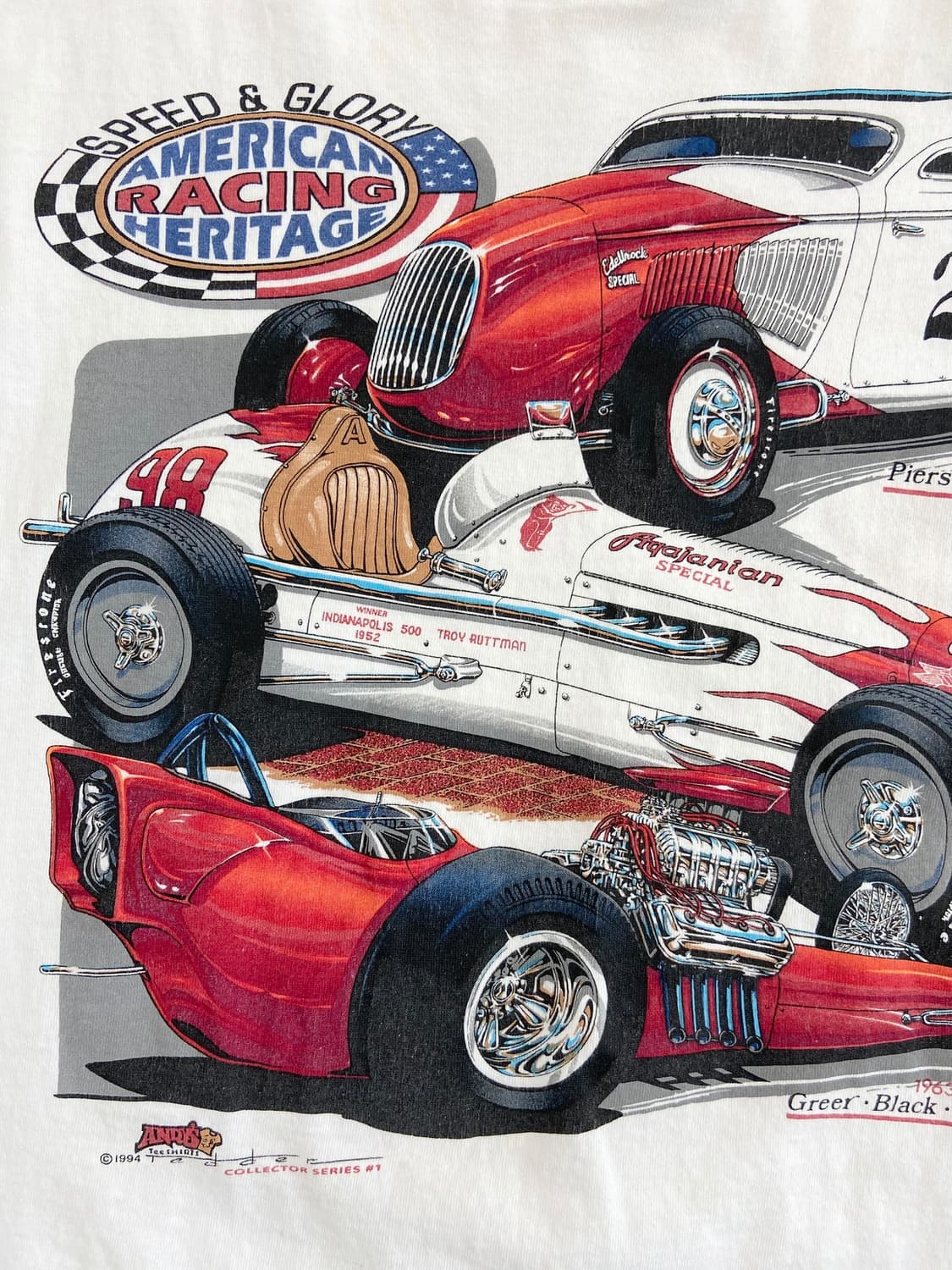 1994 Speed & Glory 아메리칸 레이싱 반팔 티셔츠 상품이미지7
