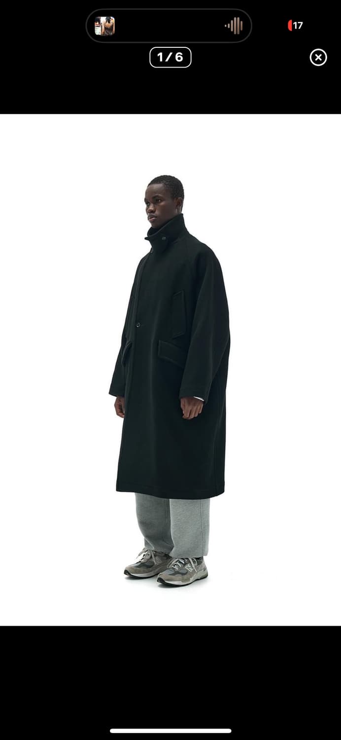 m) 모이프 moif trc coat black 상품이미지1