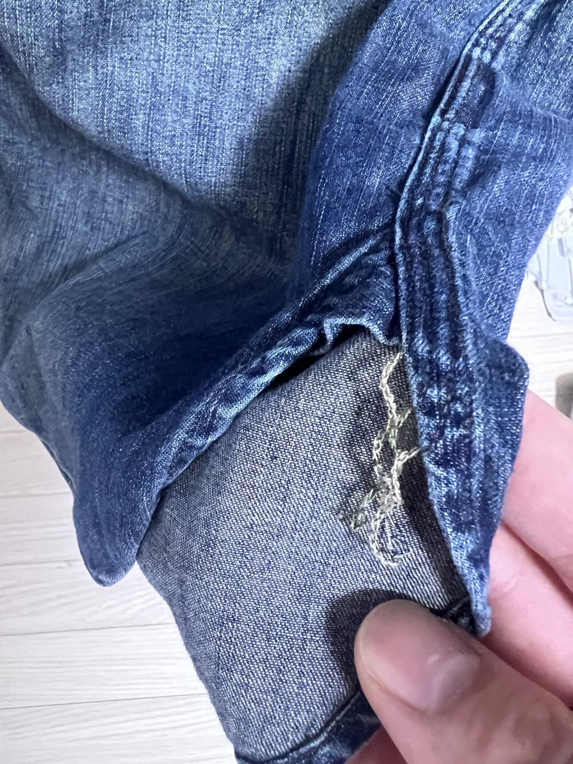 RRL 데님워크셔츠 M사이즈 상품이미지4