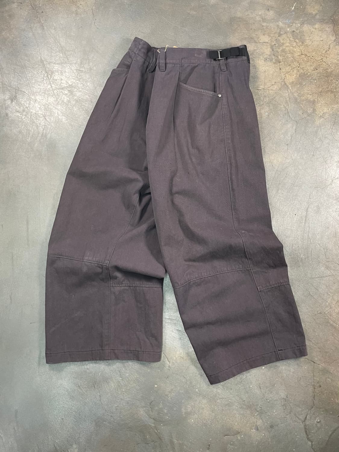 폴리테루 원턱 고시마 팬츠 상품이미지1