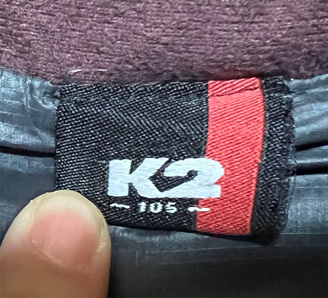 K2 케이투 남자 경량패딩 구스패딩 레저룩 XL 105 상품이미지3