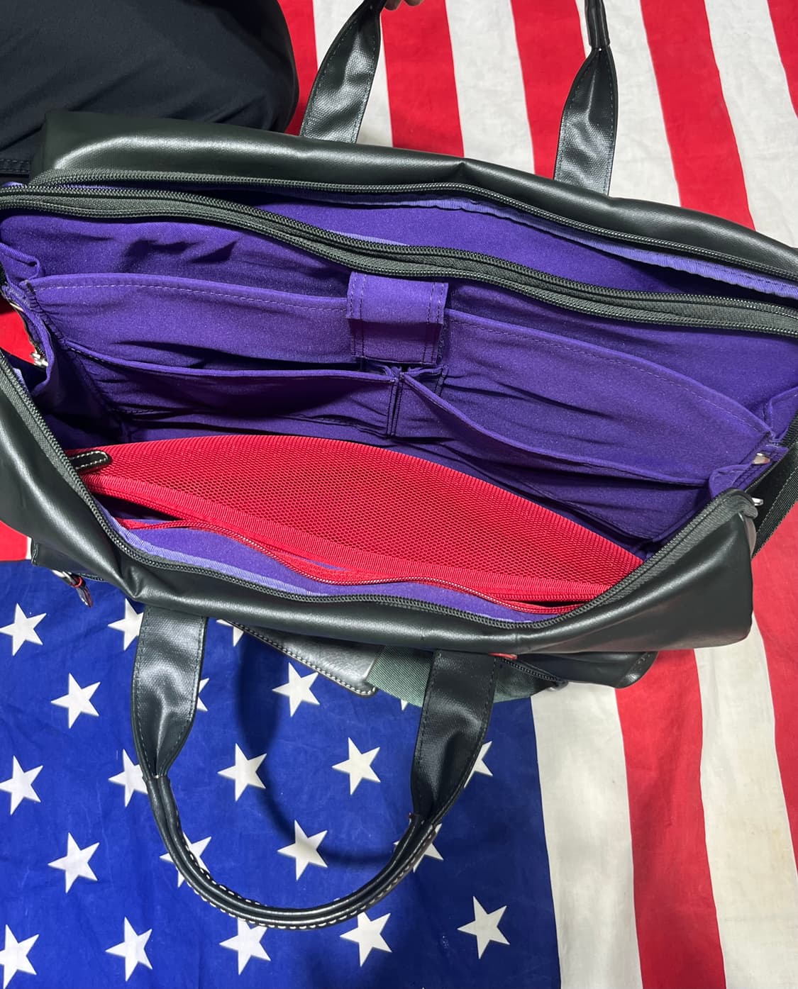 폴스미스 다크 그린 서류 가방 상품이미지10