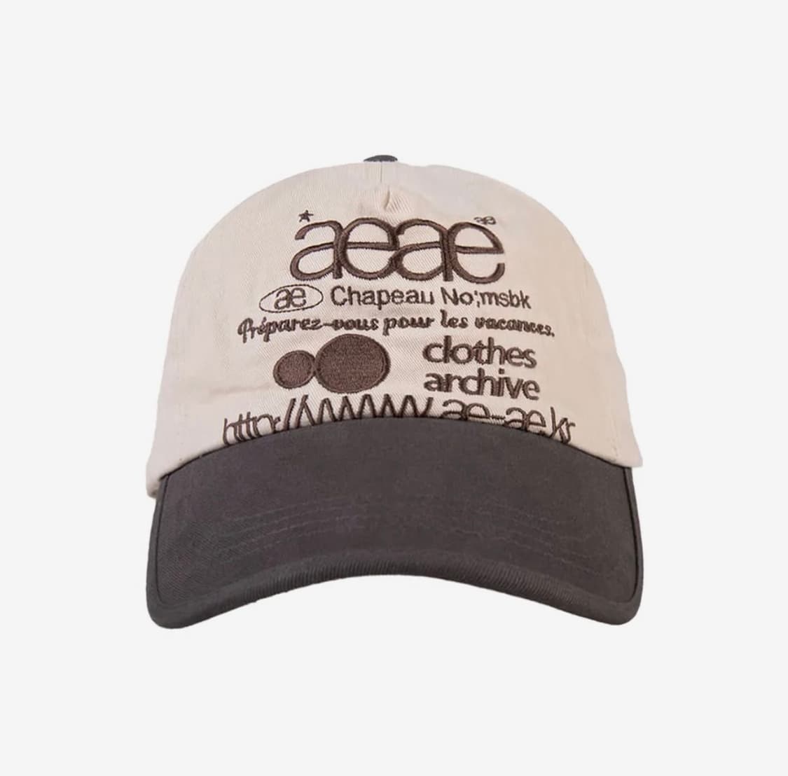 aeae 모자 [CHARCOAL/MOCA] 새상품 상품이미지1