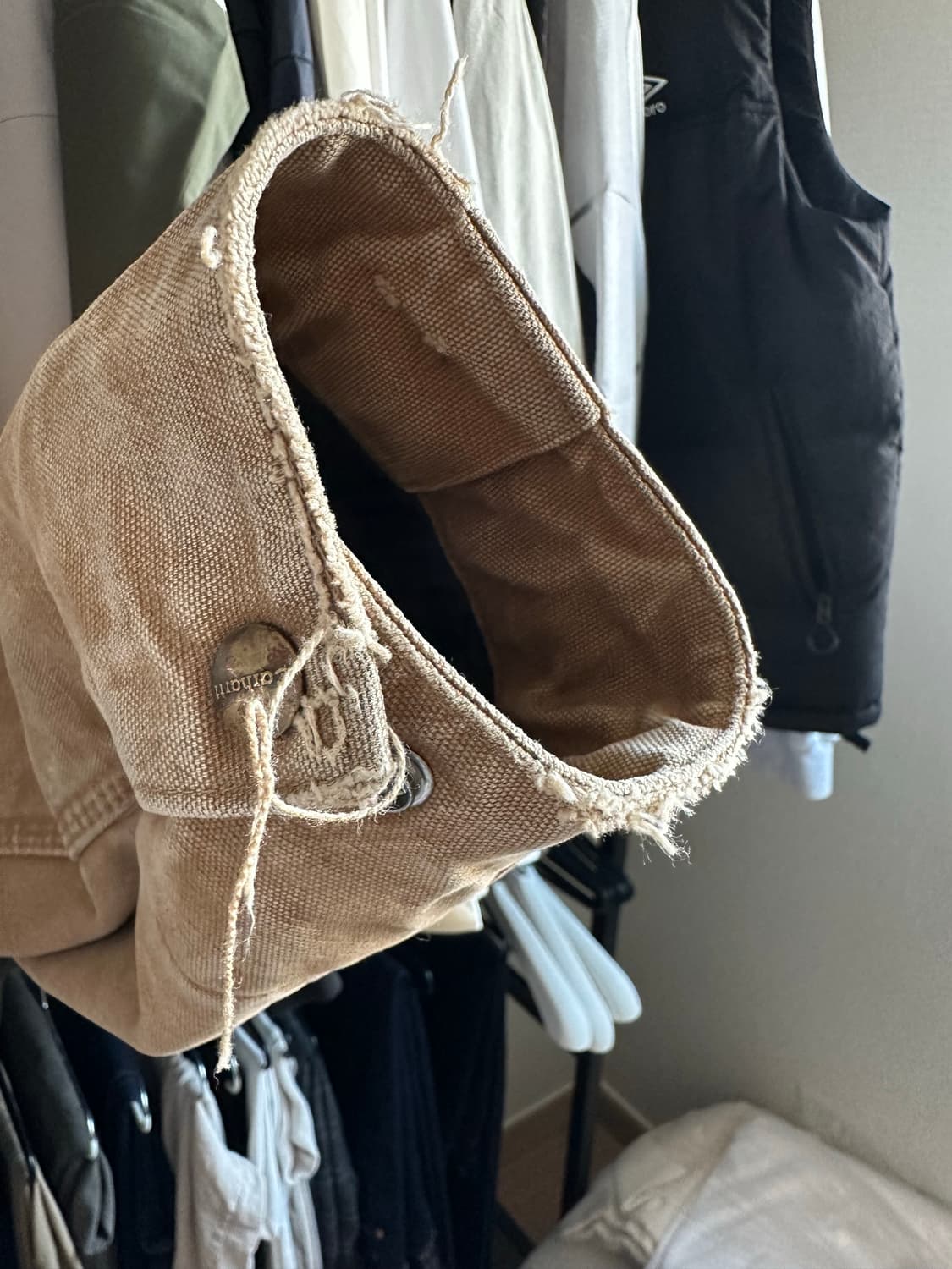 Vintage Carhartt Tan Detroit J97 CML 상품이미지7