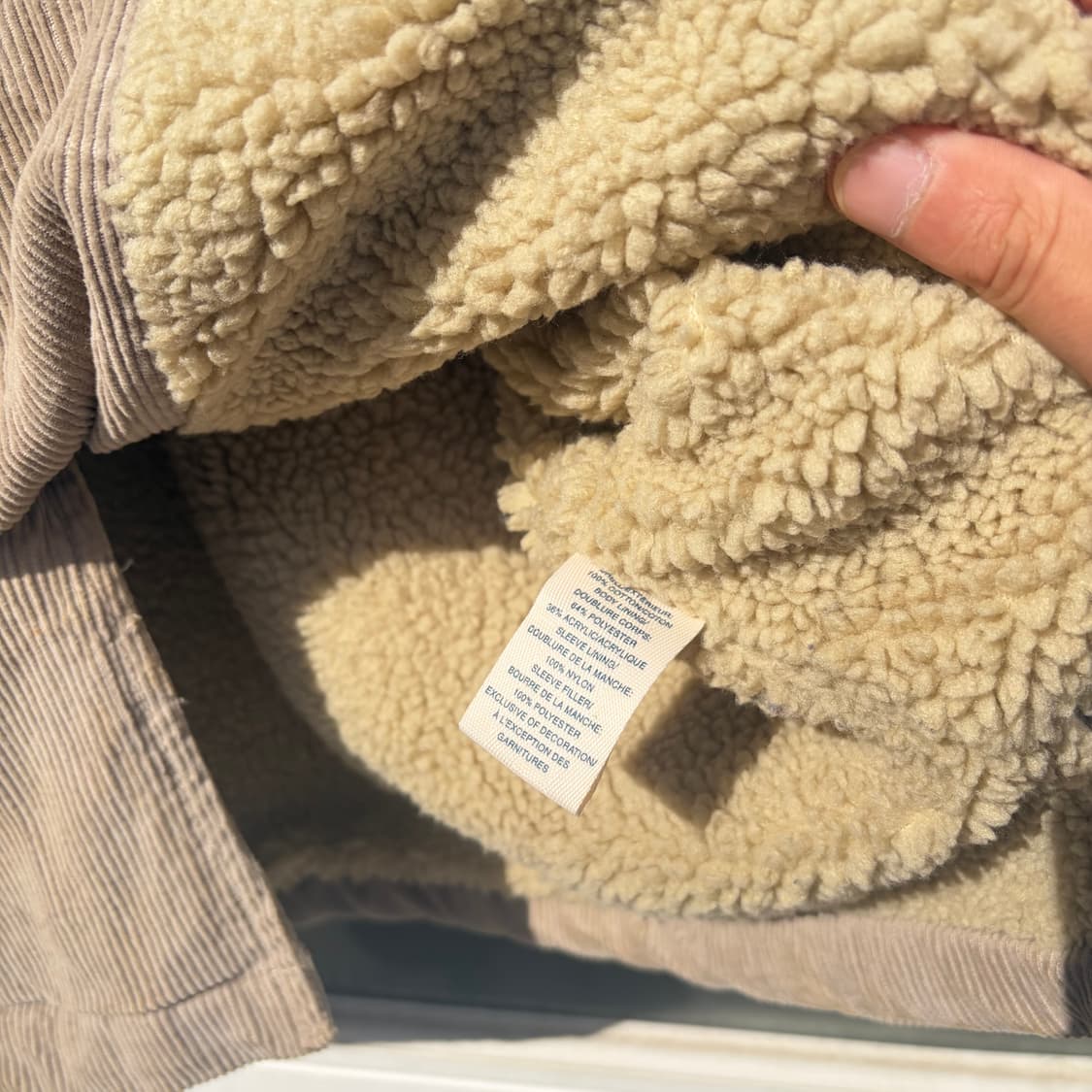 올드네이비 페인터스 빈티지 쉐르파 코듀로이 자켓 L 상품이미지6