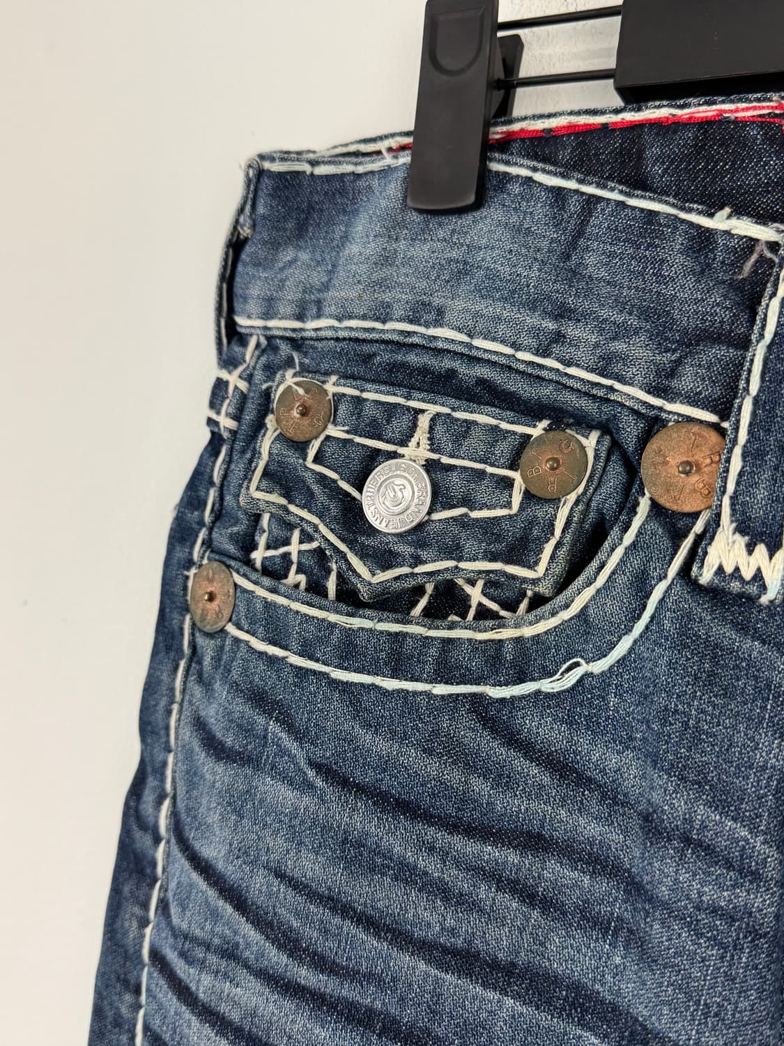 트루릴리젼 부츠컷 워싱 데님팬츠 28 상품이미지5