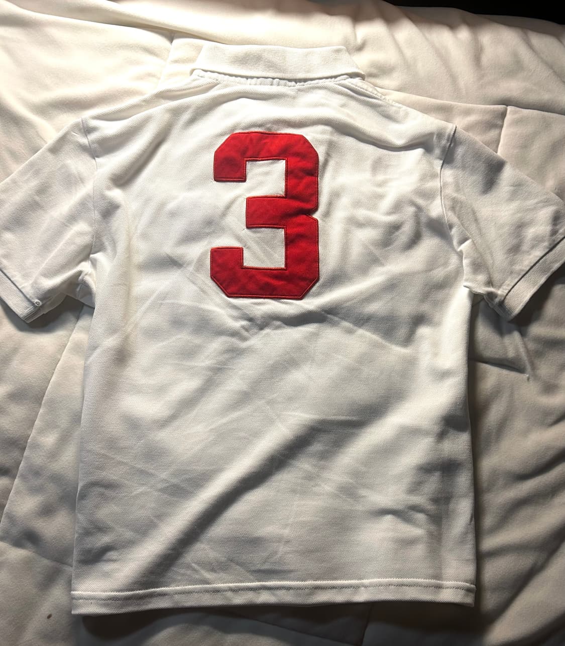 폴로 희귀 빅포니 더블포니 3 LXVII 화이트 반팔 카라티 상품이미지2