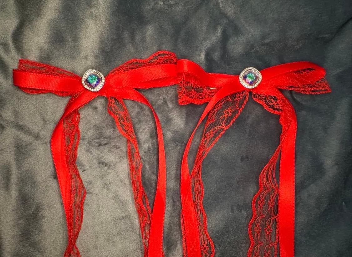 스왈 스톤 헤어핀(2개 한 세트) 상품이미지2