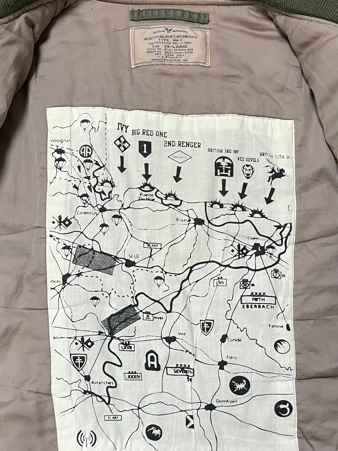 택포) USA 빈티지 마원 MA-1 봄버자켓 상품이미지6