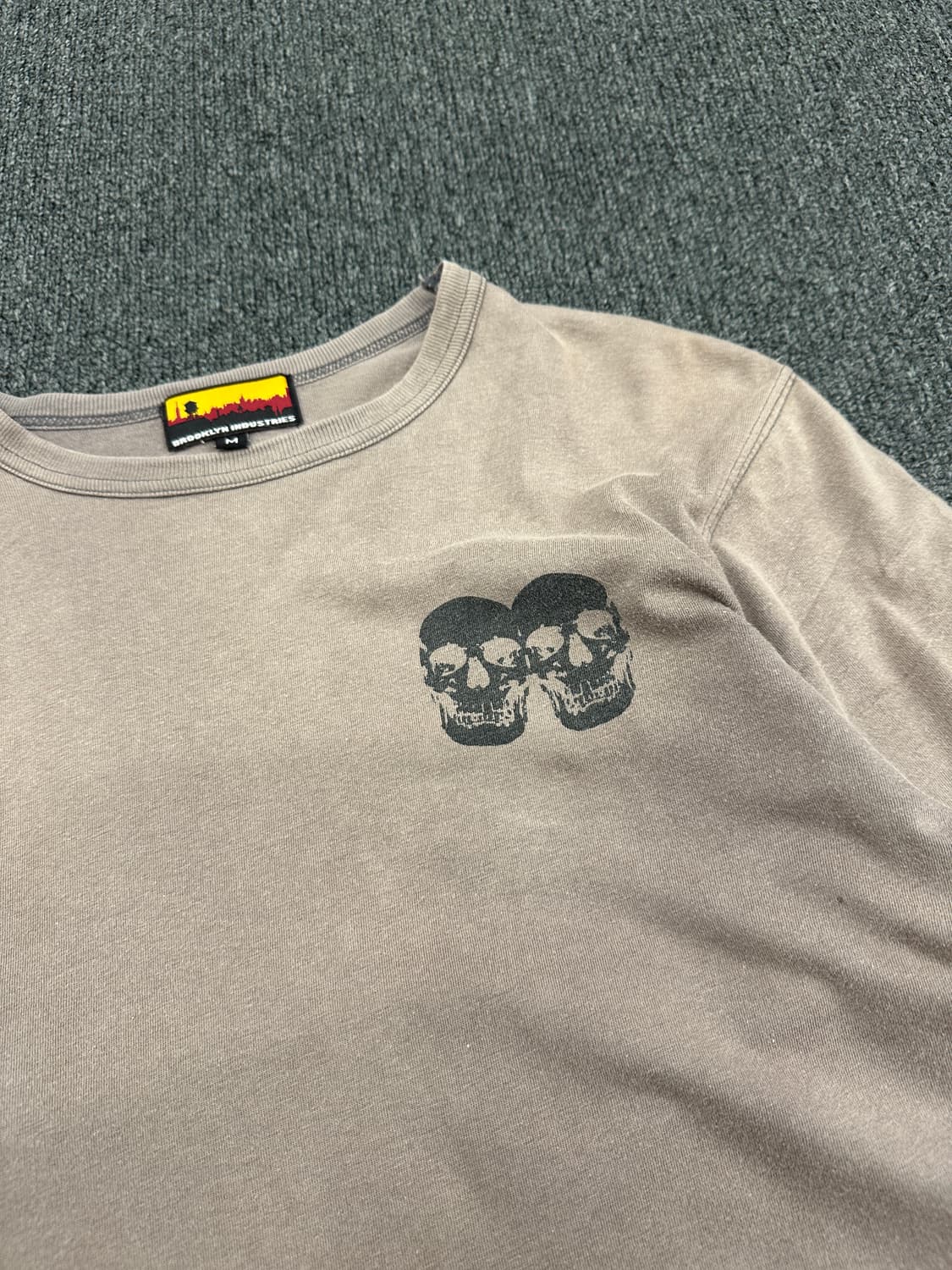 M) BROOKLYN INDUSTRIES 레이어드 롱슬리브 긴팔티 상품이미지2