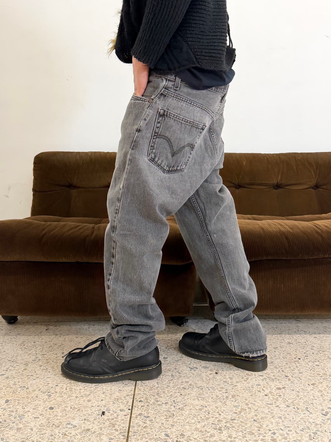 리바이스 505 흑청 상품이미지3