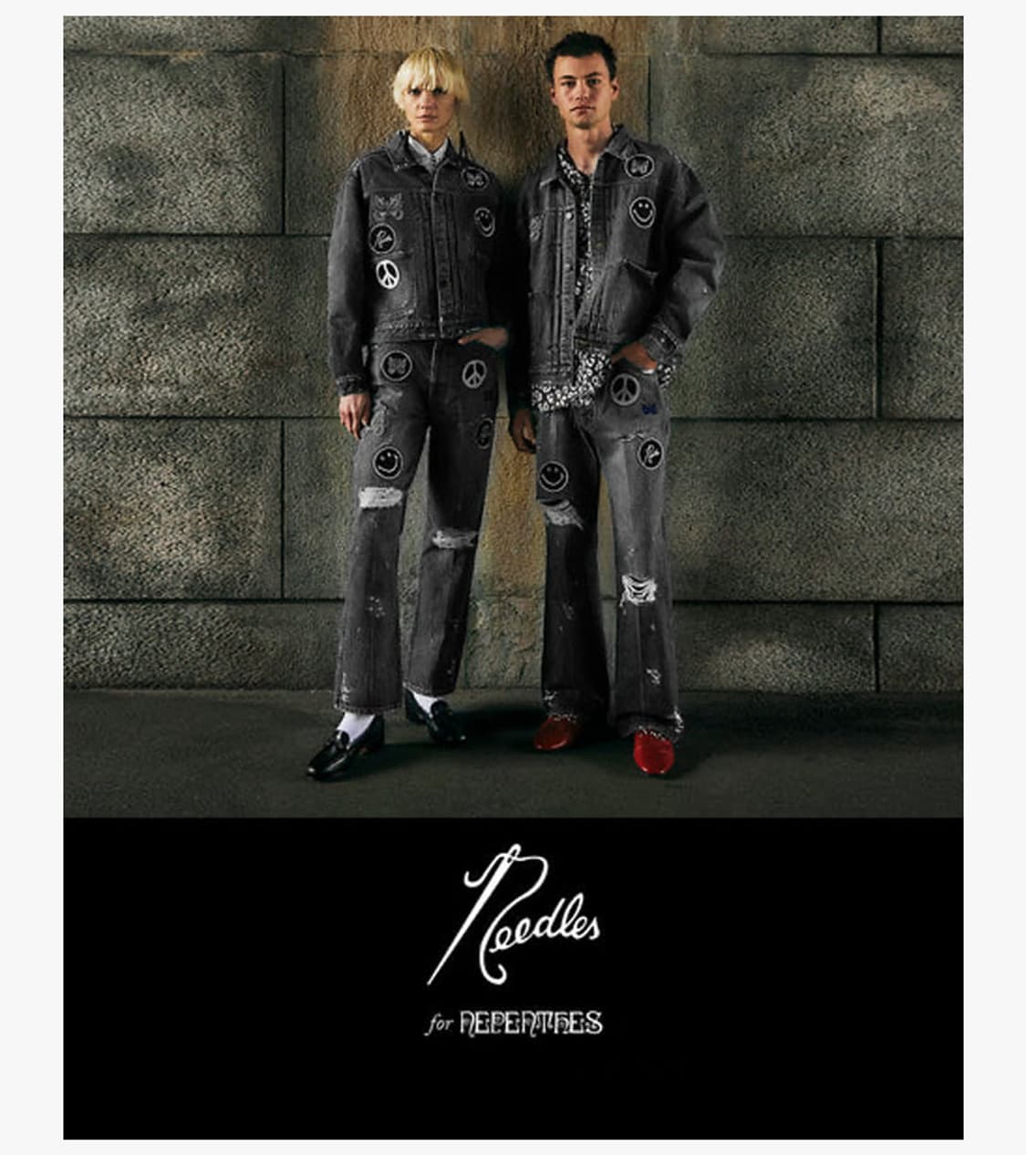 NEEDLES - PATCHED BOOTS CUT JEAN 상품이미지2