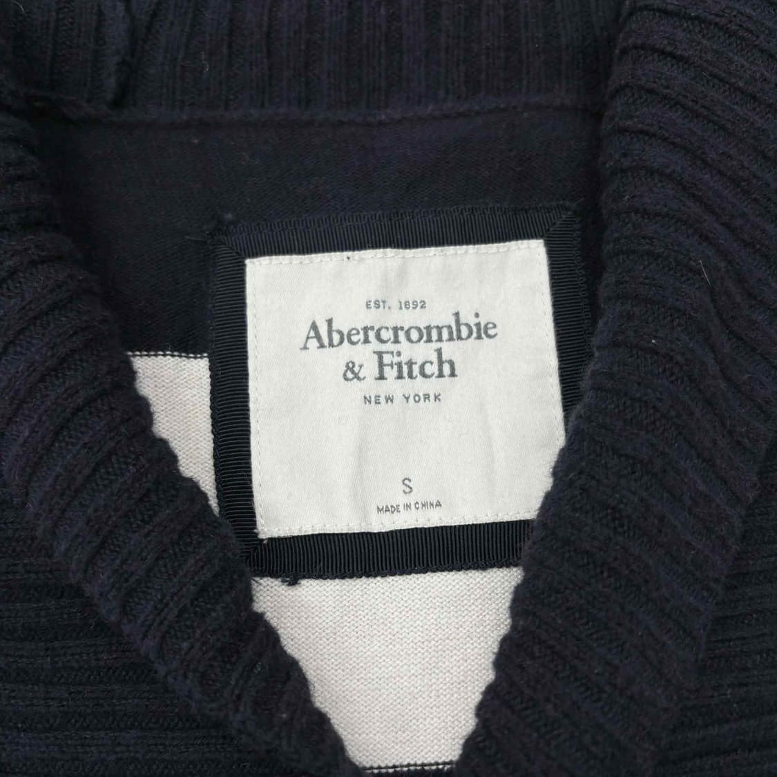 아베크롬비 스트라이프 걸즈 코튼 니트 가디건(S) 상품이미지4