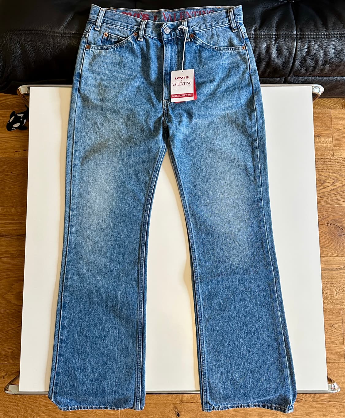 발렌티노 X 리바이스 517 리에디션 33사이즈 신품 상품이미지3