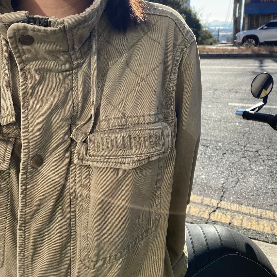 홀리스터(Hollister) 빈티지 퀼팅 워크 재킷 상품이미지4