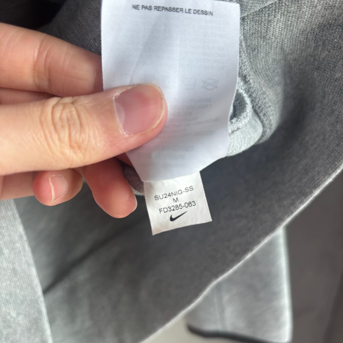 나이키 테크팩 우먼스 후드집업 그레이 상품이미지3