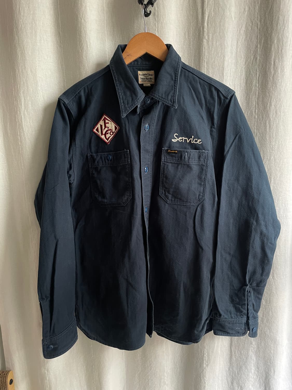 페로우즈 헤링본트윌 워크셔츠 상품이미지1