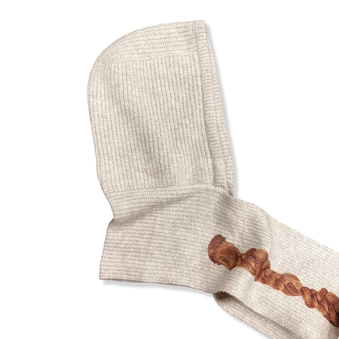 Blaze Print Knit Scarf Hat 상품이미지5