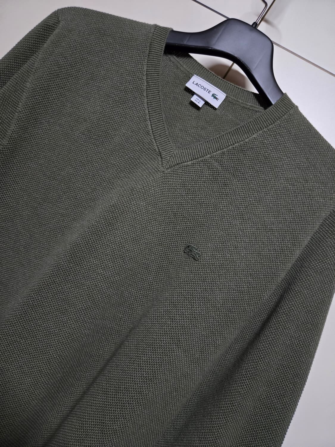 라코스테 남성 브이넥 니트 상품이미지1