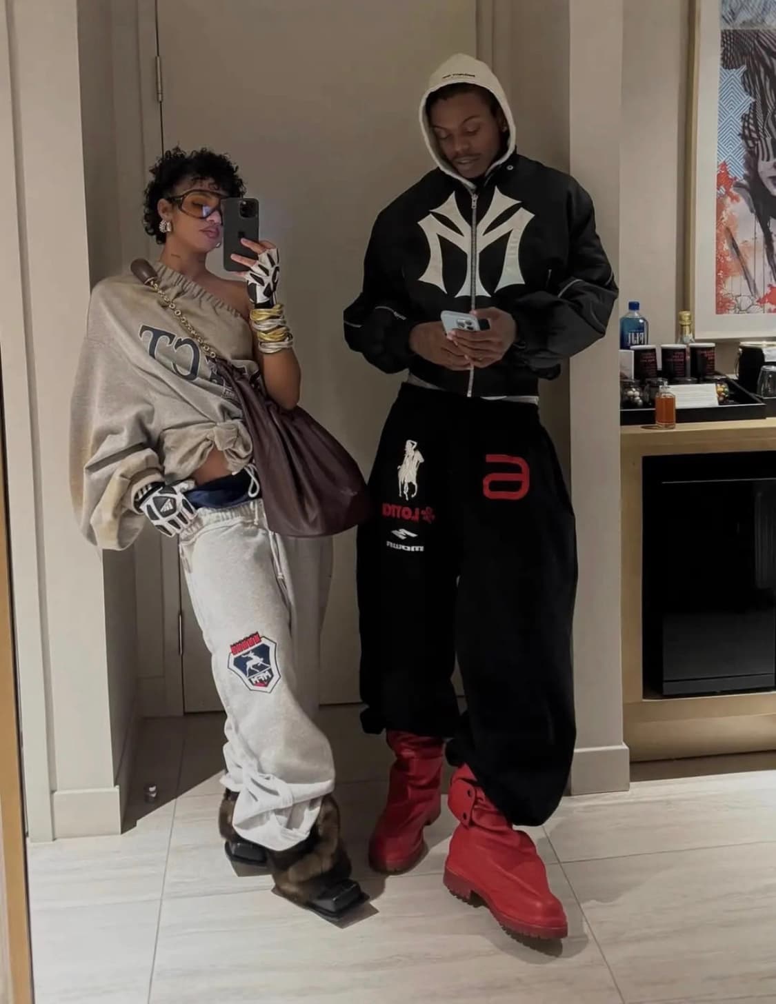 모와로라 ATL 조거팬츠 L 상품이미지4