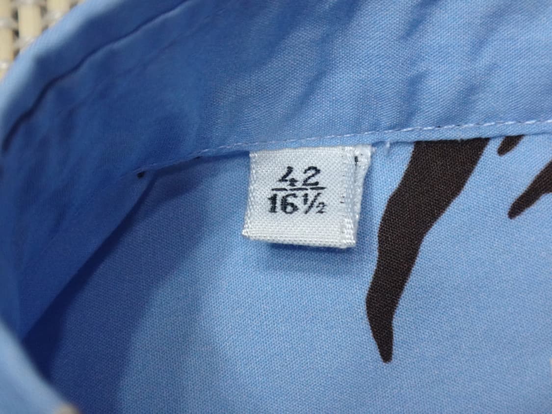 (M/95) MSGM 파인애플 크롭 반팔 셔츠 남성 상품이미지8