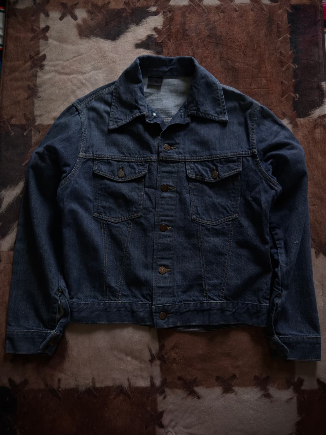 70s Sears Roebucks Selvedge Denim Jacket 상품이미지1