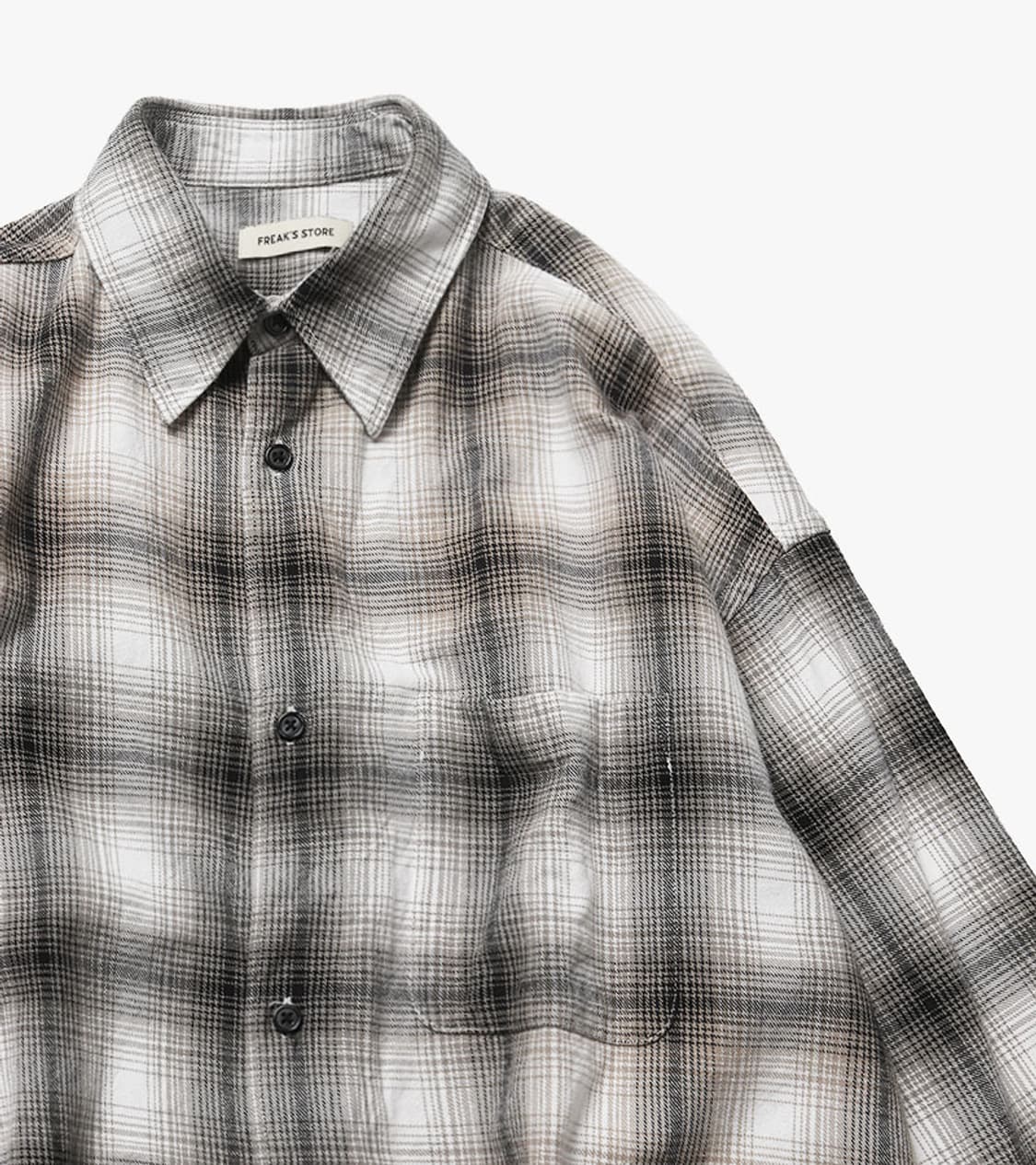 FREAK’S STORE - 25FW BLEACH WASHED SHIRT 상품이미지4