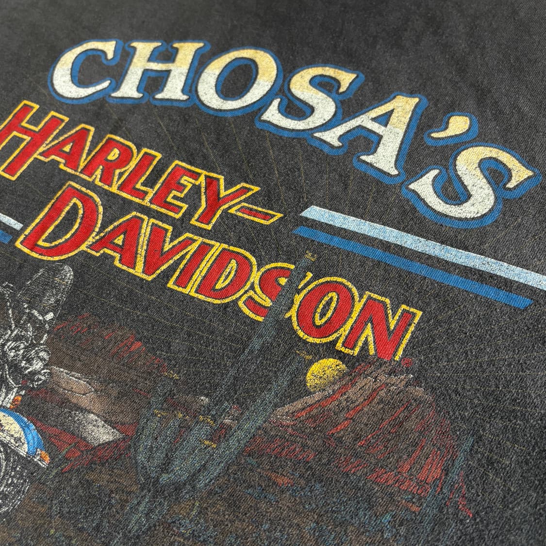 80s 빈티지 할리데이비슨 반팔 티셔츠 상품이미지8