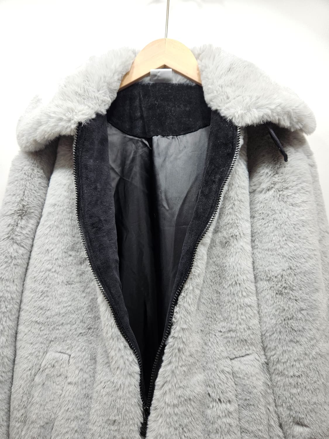 푸마 에코 밍크 퍼 코트 M 상품이미지8