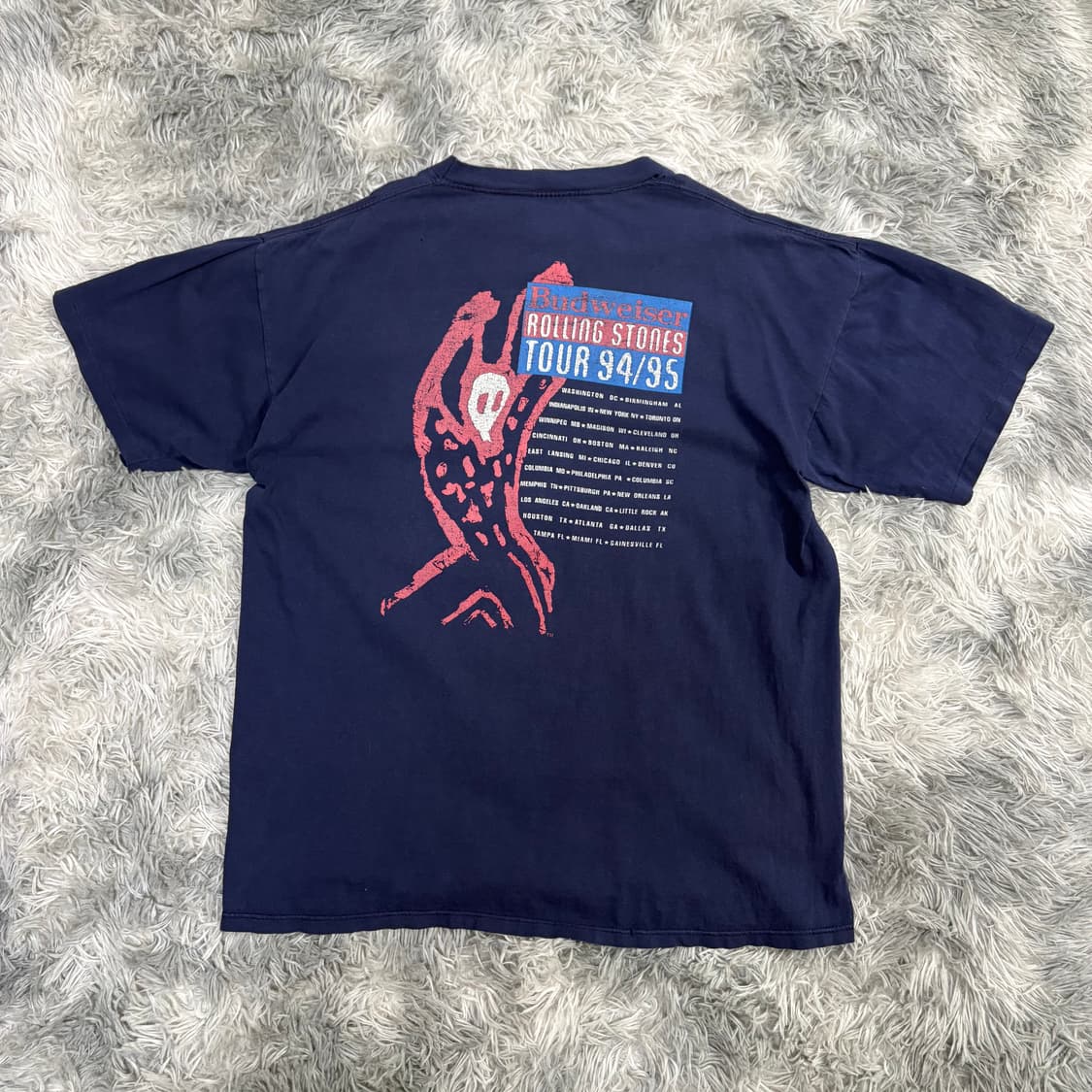 90s 롤링스톤즈 Voodoo Lounge 티셔츠 싱글스티치 상품이미지4