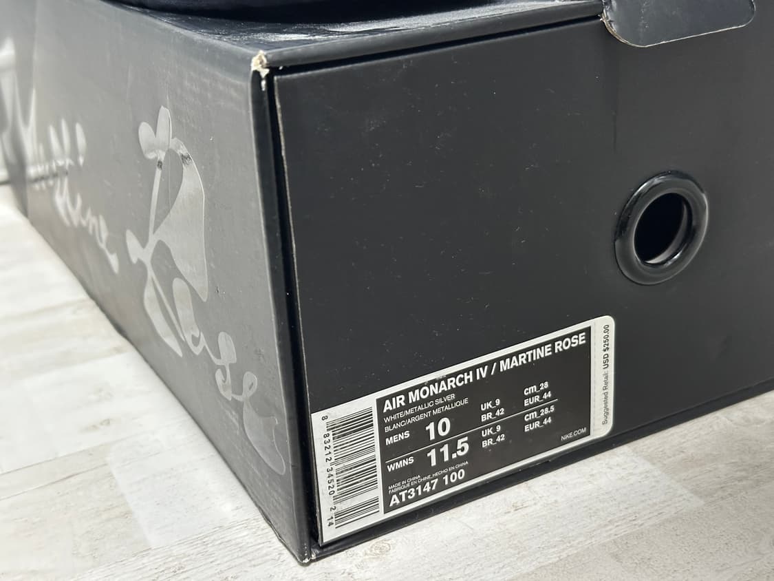 나이키 x 마틴로즈 에어모나크 280사이즈 새제품 상품이미지4