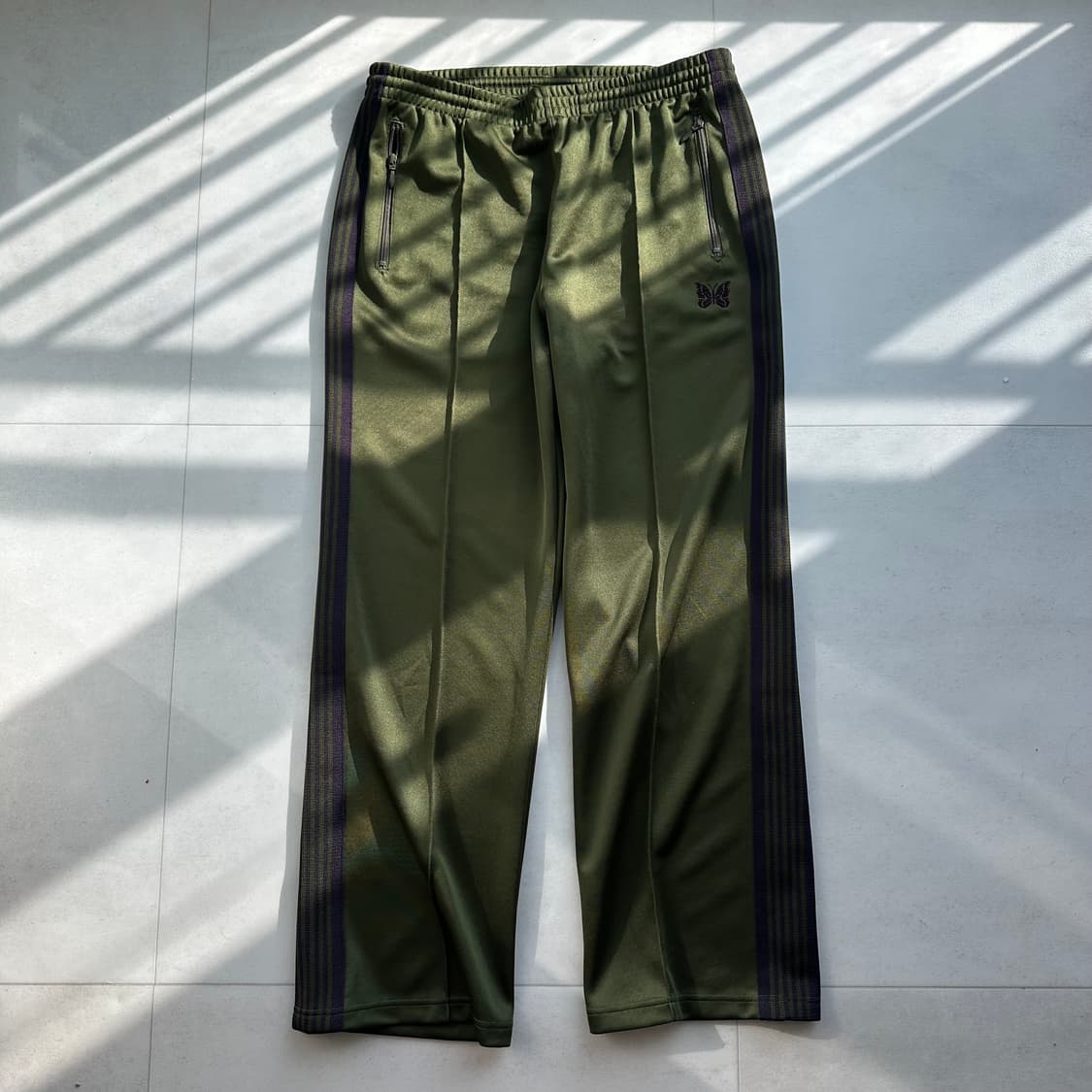 니들스 트랙팬츠 올리브 L 상품이미지1