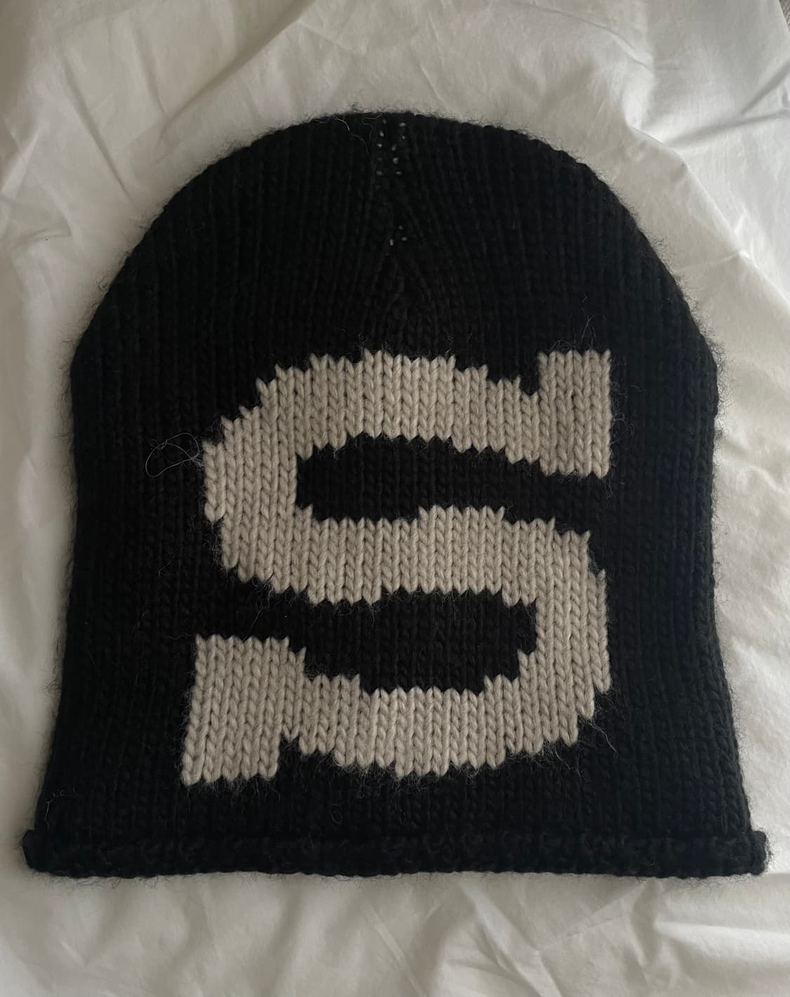 스투시 니트 스컬캡 벌리 S 블랙 상품이미지2