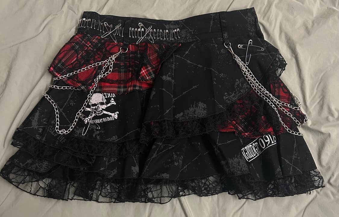 매드펑크 스커트 상품이미지1