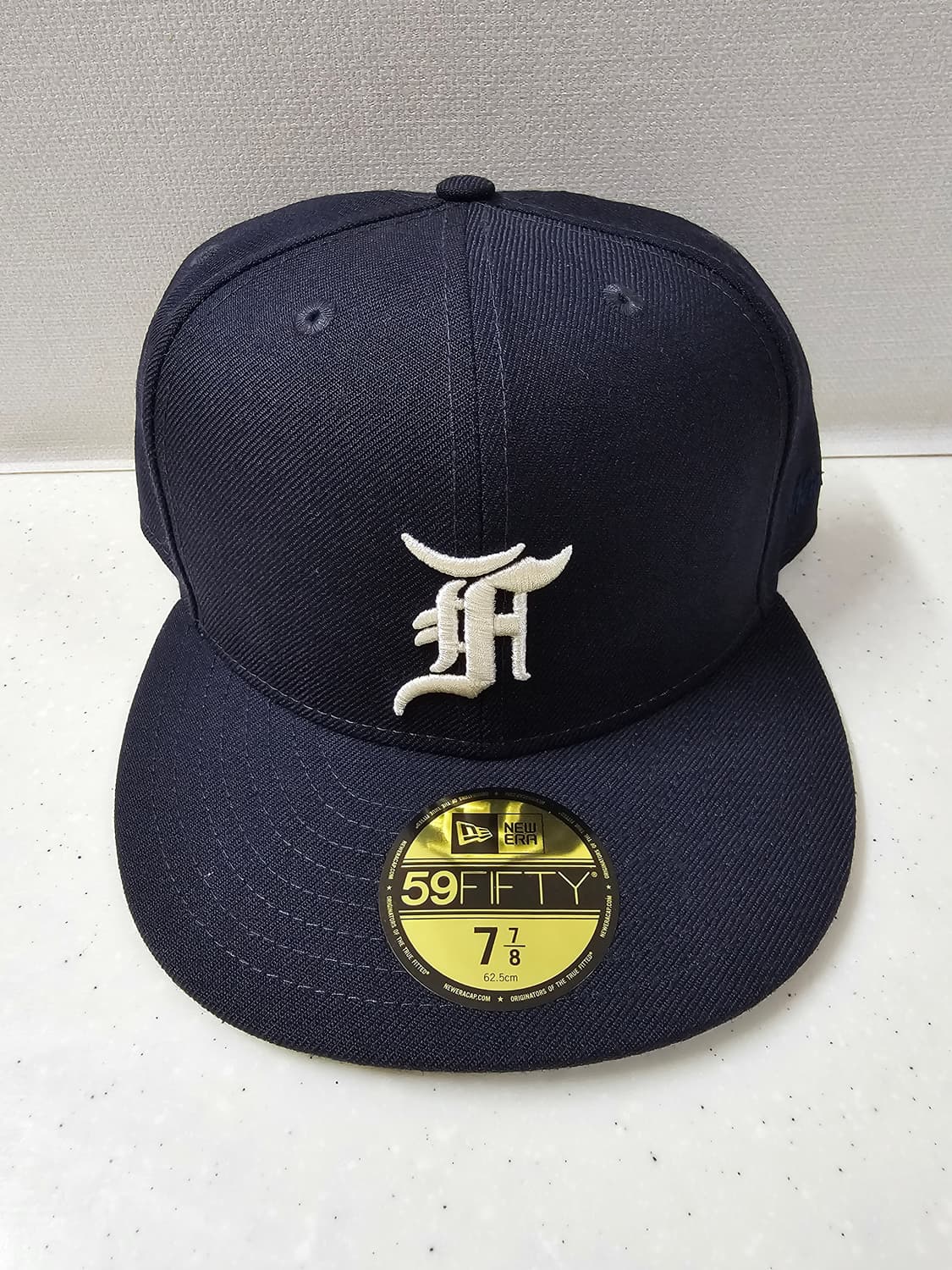 [새상품][7 7/8] 피어오브갓 에센셜 뉴에라 59FIFTY 네이비 상품이미지2