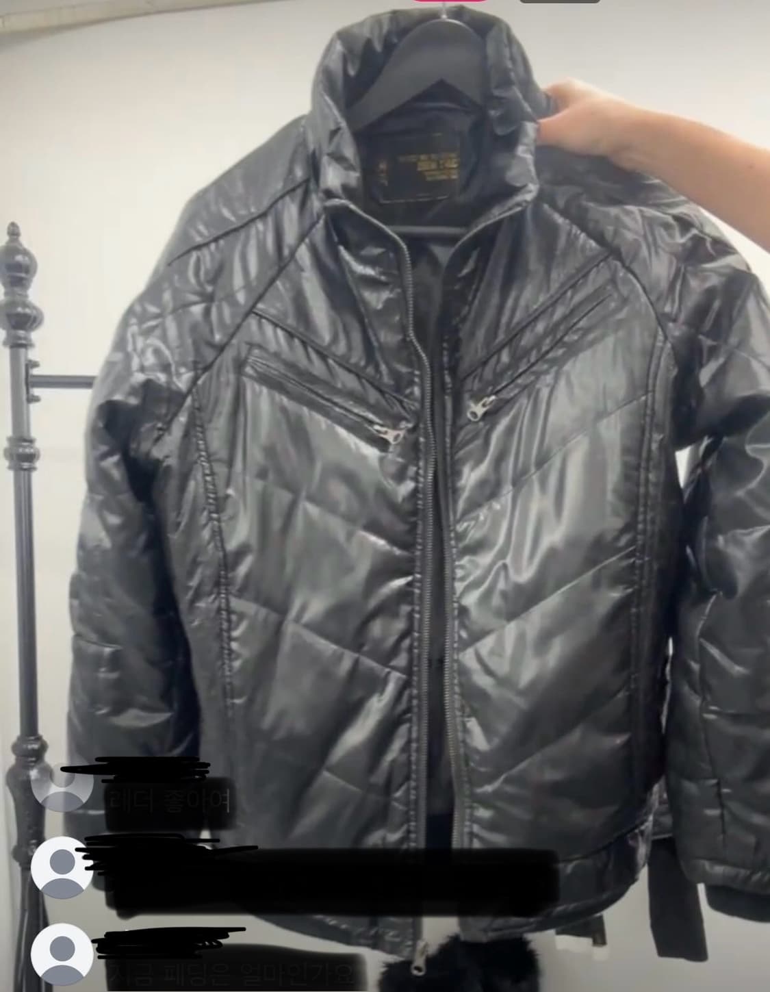 큐빈티지 봄버 점퍼 자켓 상품이미지3