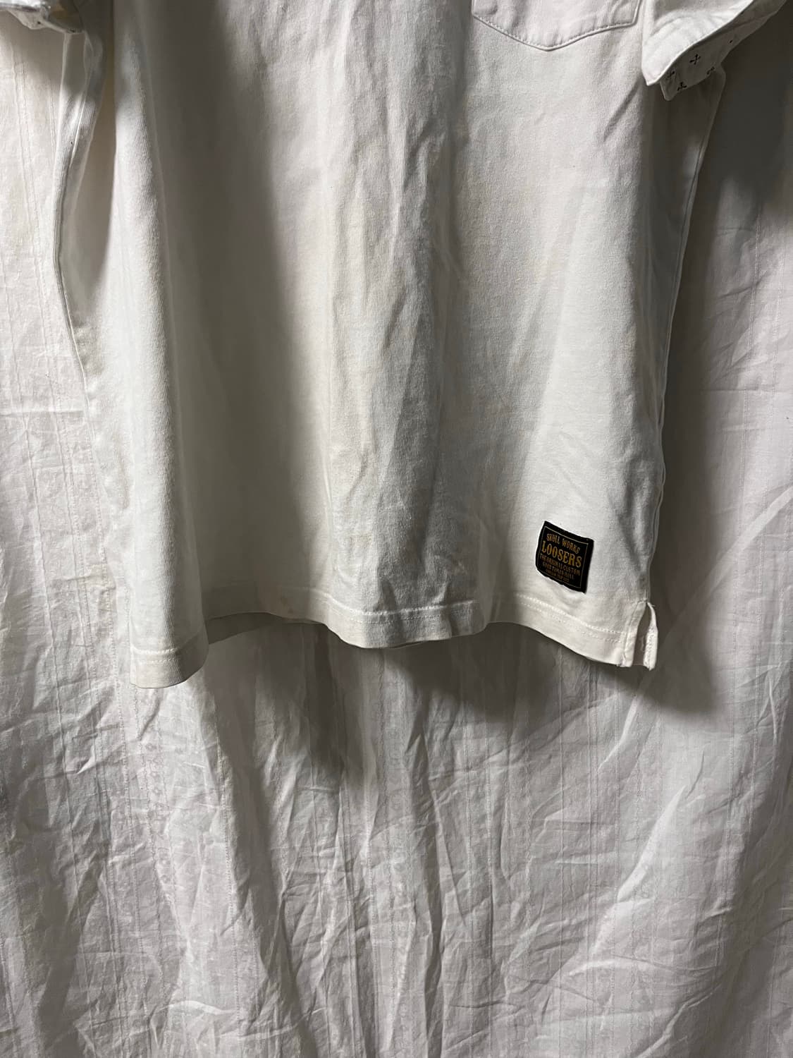 Jack Rose Cross Detail Polo Shirt 상품이미지4