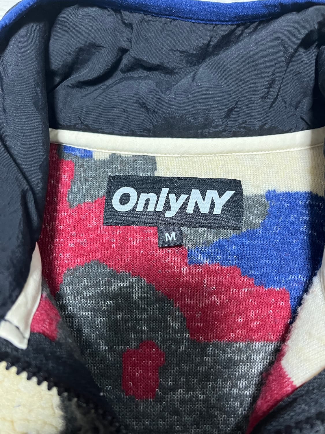 only ny 온리뉴욕 반집업 후리스 m 판매합니다. 상품이미지4