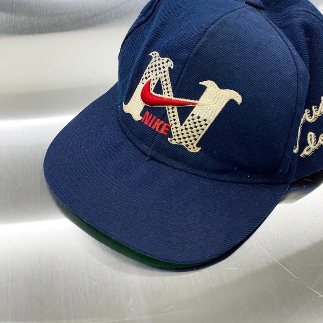 나이키 네이비 스우시 캠프캡 상품이미지2