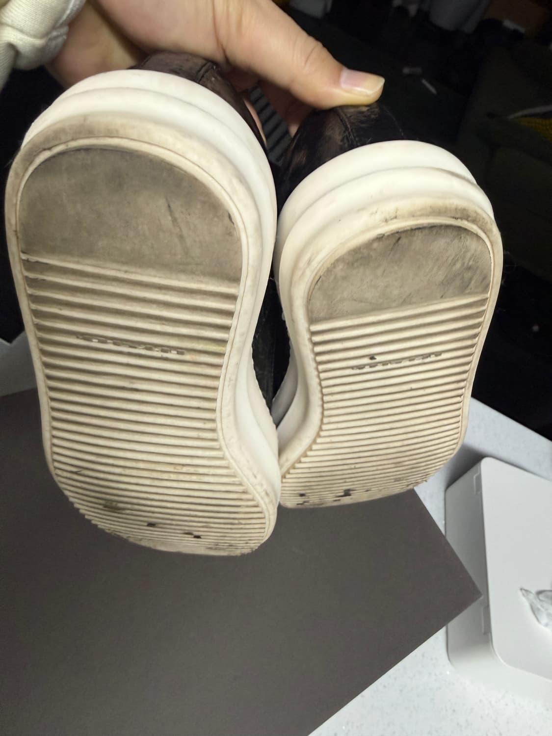 릭오웬스 다크쉐도우 라몬즈 로우 슬립온(에나멜) 상품이미지7